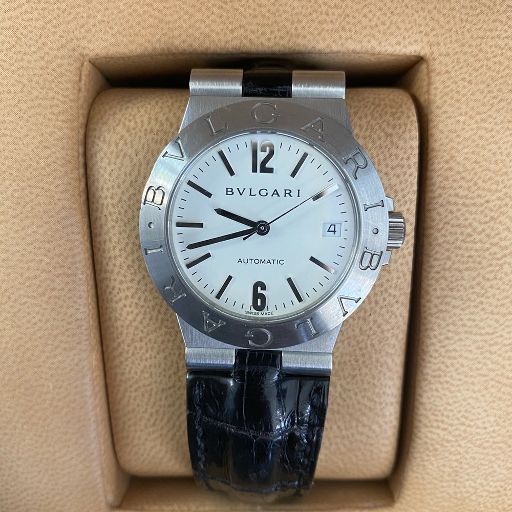 Bvlgari Diagono Stainless Steel 35mm Watch Bulgari